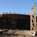 05.01.2020. Busko-Zdrój. Budowa kompleksu uzdrowiskowego z tężnią solankową / Marta Gajda / Radio Kielce