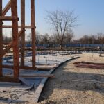 05.01.2020. Busko-Zdrój. Budowa kompleksu uzdrowiskowego z tężnią solankową / Marta Gajda / Radio Kielce