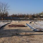 05.01.2020. Busko-Zdrój. Budowa kompleksu uzdrowiskowego z tężnią solankową / Marta Gajda / Radio Kielce