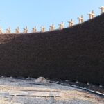 05.01.2020. Busko-Zdrój. Budowa kompleksu uzdrowiskowego z tężnią solankową / Marta Gajda / Radio Kielce