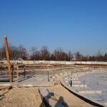 05.01.2020. Busko-Zdrój. Budowa kompleksu uzdrowiskowego z tężnią solankową / Marta Gajda / Radio Kielce