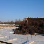 05.01.2020. Busko-Zdrój. Budowa kompleksu uzdrowiskowego z tężnią solankową / Marta Gajda / Radio Kielce