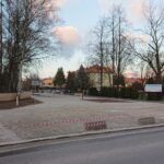 06.01.2020. Busko-Zdrój. Nowy deptak przy ulicy Rzewuskiego / Marta Gajda / Radio Kielce