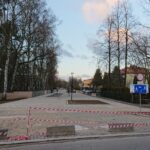 06.01.2020. Busko-Zdrój. Nowy deptak przy ulicy Rzewuskiego / Marta Gajda / Radio Kielce