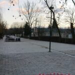 06.01.2020. Busko-Zdrój. Nowy deptak przy ulicy Rzewuskiego / Marta Gajda / Radio Kielce