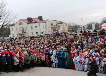 06.01.2020 Skarżysko. Orszak Trzech Króli / Anna Głąb / Radio Kielce