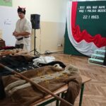 22.01.2020. Starachowice. Spotkanie w Szkole Podstawowej nr 9 poświęcone powstaniu styczniowemu prowadzone przez Świętokrzyskie Stowarzyszenie Historyczne GROT Oddział Powstańczy 1863 / Anna Głąb / Radio Kielce