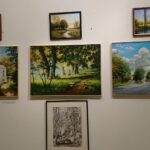 26.01.2020. Skarżysko-Kamienna. Wystawa poplenerowa klubu SKART / Anna Głąb / Radio Kielce