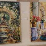 26.01.2020. Skarżysko-Kamienna. Wystawa poplenerowa klubu SKART / Anna Głąb / Radio Kielce