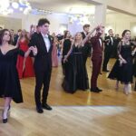 25.01.2020. Skarżysko. Studniówka II LO w Skarżysku i Zespołu Szkół Transportowo-Mechatronicznych / Anna Głąb / Radio Kielce