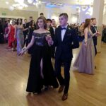 25.01.2020. Skarżysko. Studniówka II LO w Skarżysku i Zespołu Szkół Transportowo-Mechatronicznych / Anna Głąb / Radio Kielce