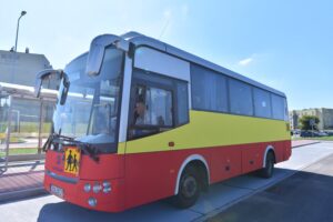 03.12.2019 Końskie. Pierwszy autobus, który obsługuje obecnie 7 linii / Magdalena Galas-Klusek / Radio Kielce