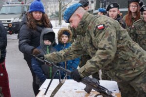 29.01.2020. Kielce. „Ferie z wojskiem” w Centrum Przygotowań do Misji Zagranicznych w Kielcach / Michał Kita / Radio Kielce