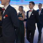 18.01.2020. Sędziszów. Dom Weselny „Magnat”. Studniówka Zespołu Szkół w Wodzisławiu / Piotr Kwaśniewski / Radio Kielce