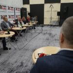 19.01.2020. Kielce. Studio polityczne / Kamil Król / Radio Kielce