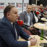 19.01.2020. Kielce. Studio polityczne. Na zdjęciu (na pierwszym planie): Marek Kwitek - PiS / Kamil Król / Radio Kielce