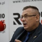 19.01.2020. Kielce. Studio polityczne. Na zdjęciu: Wojciech Zapała - Konfederacja Ruch Narodowy / Kamil Król / Radio Kielce