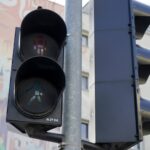 21.01.2020. Kielce. Awaria sygnalizacji świetlnej na skrzyżowaniu ulicy Warszawskiej z aleją IX Wieków Kielc / Piotr Kwaśniewski / Radio Kielce