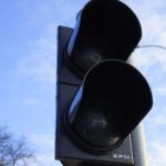 21.01.2020. Kielce. Awaria sygnalizacji świetlnej na skrzyżowaniu ulicy Warszawskiej z aleją IX Wieków Kielc / Piotr Kwaśniewski / Radio Kielce