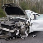 22.01.2020. Wiśniówka. Karambol na trasie S7 / Piotr Kwaśniewski / Radio Kielce