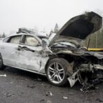 22.01.2020. Wiśniówka. Karambol na trasie S7 / Piotr Kwaśniewski / Radio Kielce