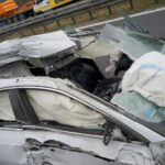 22.01.2020. Wiśniówka. Karambol na trasie S7 / Piotr Kwaśniewski / Radio Kielce