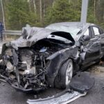 22.01.2020. Wiśniówka. Karambol na trasie S7 / Piotr Kwaśniewski / Radio Kielce