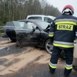 22.01.2020. Wiśniówka. Karambol na trasie S7 / Piotr Kwaśniewski / Radio Kielce