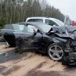 22.01.2020. Wiśniówka. Karambol na trasie S7 / Piotr Kwaśniewski / Radio Kielce