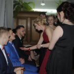 18.01.2020. Sandomierz. Studniówka Zespołu Szkół Technicznych i Ogólnokształcących / Grażyna Szlęzak-Wójcik / Radio Kielce