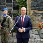 17.09.2019. Kielce. Uroczystości 80. rocznicy agresji sowieckiej na Polskę. Na zdjęciu: Piotr Wawrzyk - wiceminister spraw zagranicznych / Piotr Kwaśniewski / Radio Kielce