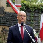 17.09.2019. Kielce. Uroczystości 80. rocznicy agresji sowieckiej na Polskę. Na zdjęciu: Piotr Wawrzyk - wiceminister spraw zagranicznych / Piotr Kwaśniewski / Radio Kielce