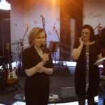 25.01.2020. Lubachowy. Studniówka Liceum Ogólnokształcącego im. Mikołaja Reja w Jędrzejowie. Na zdjęciu (po lewej): Anna Krupka - wiceminister sportu / Mateusz Kaczmarczyk / Radio Kielce