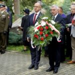 17.09.2019. Kielce. Uroczystości 80. rocznicy agresji sowieckiej na Polskę. Na zdjęciu (od lewej): Piotr Wawrzyk - wiceminister spraw zagranicznych i Andrzej Bętkowski - marszałek województwa świętokrzyskiego / Piotr Kwaśniewski / Radio Kielce