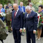 17.09.2019. Kielce. Uroczystości 80. rocznicy agresji sowieckiej na Polskę. Na zdjęciu (od lewej): Piotr Wawrzyk - wiceminister spraw zagranicznych i Andrzej Bętkowski - marszałek województwa świętokrzyskiego / Piotr Kwaśniewski / Radio Kielce
