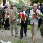 17.09.2019. Kielce. Uroczystości 80. rocznicy agresji sowieckiej na Polskę. Na zdjęciu (od lewej): Mieczysław Gójski – I zastępca przewodniczącego świętokrzyskiej Solidarności, Leszek Bukowski - kielecka delegatura IPN i Waldemar Bartosz - przewodniczący świętokrzyskiej Solidarności / Piotr Kwaśniewski / Radio Kielce