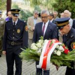 17.09.2019. Kielce. Uroczystości 80. rocznicy agresji sowieckiej na Polskę. Na zdjęciu: Sławomir Stachura - dyrektor Kancelarii Prezydenta Kielc / Piotr Kwaśniewski / Radio Kielce