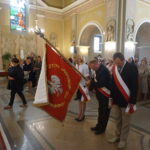 Relikwie błogosławionego ks. Jerzego Popiełuszki zostały uroczyście wprowadzone do kościoła pod wezwaniem Podwyższenia Krzyża Świętego w Łopusznie / Wiktor Dziarmaga / Radio Kielce