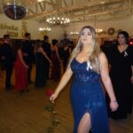 25.01.2020. Ostrowiec św. Studniówka II Liceum Ogólnokształcącego im. J. Chreptowicza / Emilia Sitarska / Radio Kielce