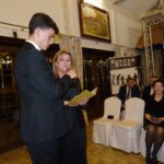 25.01.2020. Ostrowiec św. Studniówka II Liceum Ogólnokształcącego im. J. Chreptowicza / Emilia Sitarska / Radio Kielce