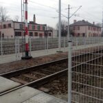 09.01.2020 Jędrzejów. Dworzec PKP. Przejście przez tory / Ewa Pociejowska-Gawęda / Radio Kielce