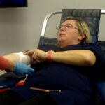 11.01.2020. Nagłowice. Akcje oddawania krwi / Ewa Pociejowska-Gawęda / Radio Kielce