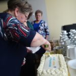 17.01.2020 Błogoszów. Otwarcie Klubu Senior Plus. Od lewej: Zbigniew Koniusz - wojewoda, Renata Janik - wicemarszałek województwa, Tadeusz Soboń - wójt gminy Oksa oraz Maria Barańska - wicestarosta jędrzejowski / Ewa Pociejowska-Gawęda / Radio Kielce