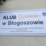 17.01.2020 Błogoszów. Otwarcie Klubu Senior Plus / Ewa Pociejowska-Gawęda / Radio Kielce