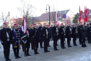 Bodzentyn. Zakończenie XXVI Marszu Szlakiem Powstańców Styczniowych Suchedniów-Bodzentyn / Anna Głąb / Radio Kielce