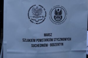 Bodzentyn. Zakończenie XXVI Marszu Szlakiem Powstańców Styczniowych Suchedniów-Bodzentyn / Anna Głąb / Radio Kielce