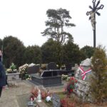 23.01.2020. Jędrzejów. Obchody 157. rocznicy powstania styczniowego. Na zdjęciu (od lewej):  Marek Godlewski - regionalista, pracownik Straży Miejskiej w Jędrzejowie, Marcin Piszczek -  burmistrz Jędrzejowa / Ewa Pociejowska-Gawęda / Radio Kielce