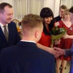 25.01.2020. Sędziszów. Studniówka Zespołu Szkół w Sędziszowie i Zespołu Szkół Centrum Kształcenia Rolniczego w Krzelowie / Ewa Pociejowska-Gawęda / Radio Kielce