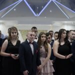 25.01.2020. Nagłowice. Studniówka III LO i Technikum nr 2 w Zespole Szkół nr 3 we Włoszczowie / Robert Szumielewicz / Radio Kielce