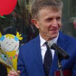 31.01.2020. Sędziszów. Otwarcie żłobka. Na zdjęciu Wacław Szarek, burmistrz Sędziszowa / Ewa Pociejowska-Gawęda / Radio Kielce